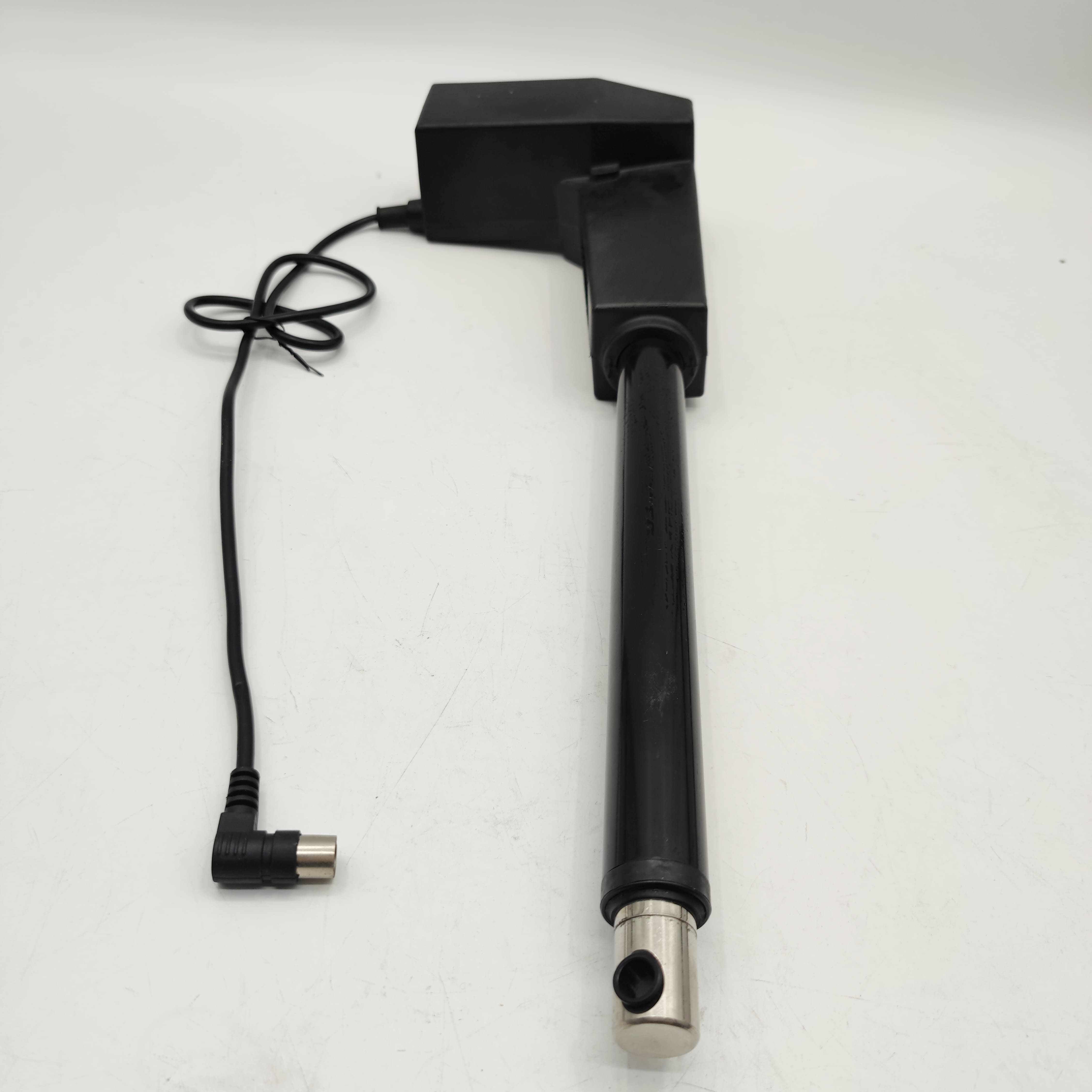 electric 800kg 12v 24v 500mm 20 inch stroke 8000n 800kg load the micro electric push rod reinforcement linear actuator dc motor