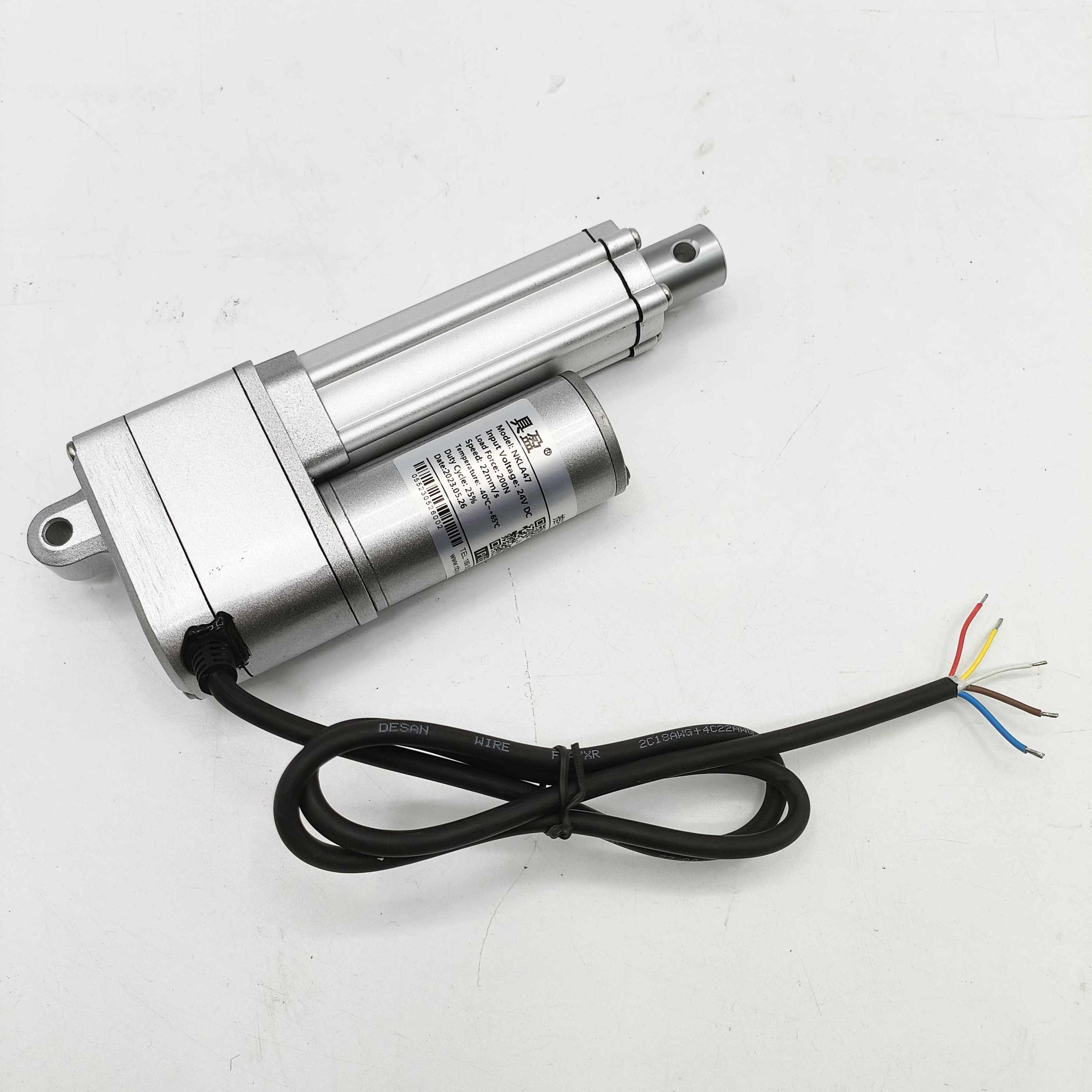 dc 12v linear actuator 100mm internal limit switch mini micro 24v  4mm/s 150n electric linear actuator lift motor actuator