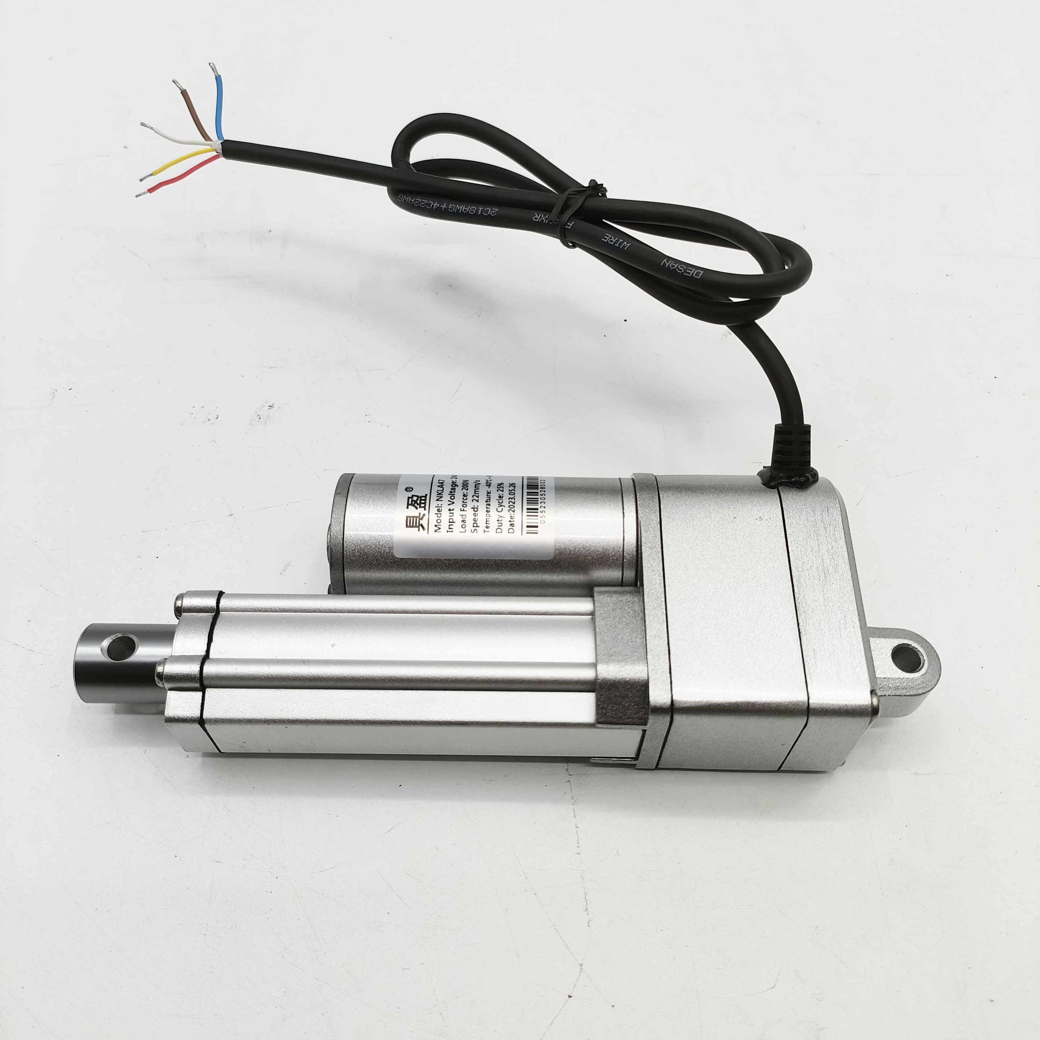 dc 12v linear actuator 100mm internal limit switch mini micro 24v  4mm/s 150n electric linear actuator lift motor actuator