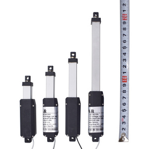 mini robot linear actuator 20n 12mm/s  Limit Switch industrial ip66 electric 12v dc brush motor  micro linear actuator