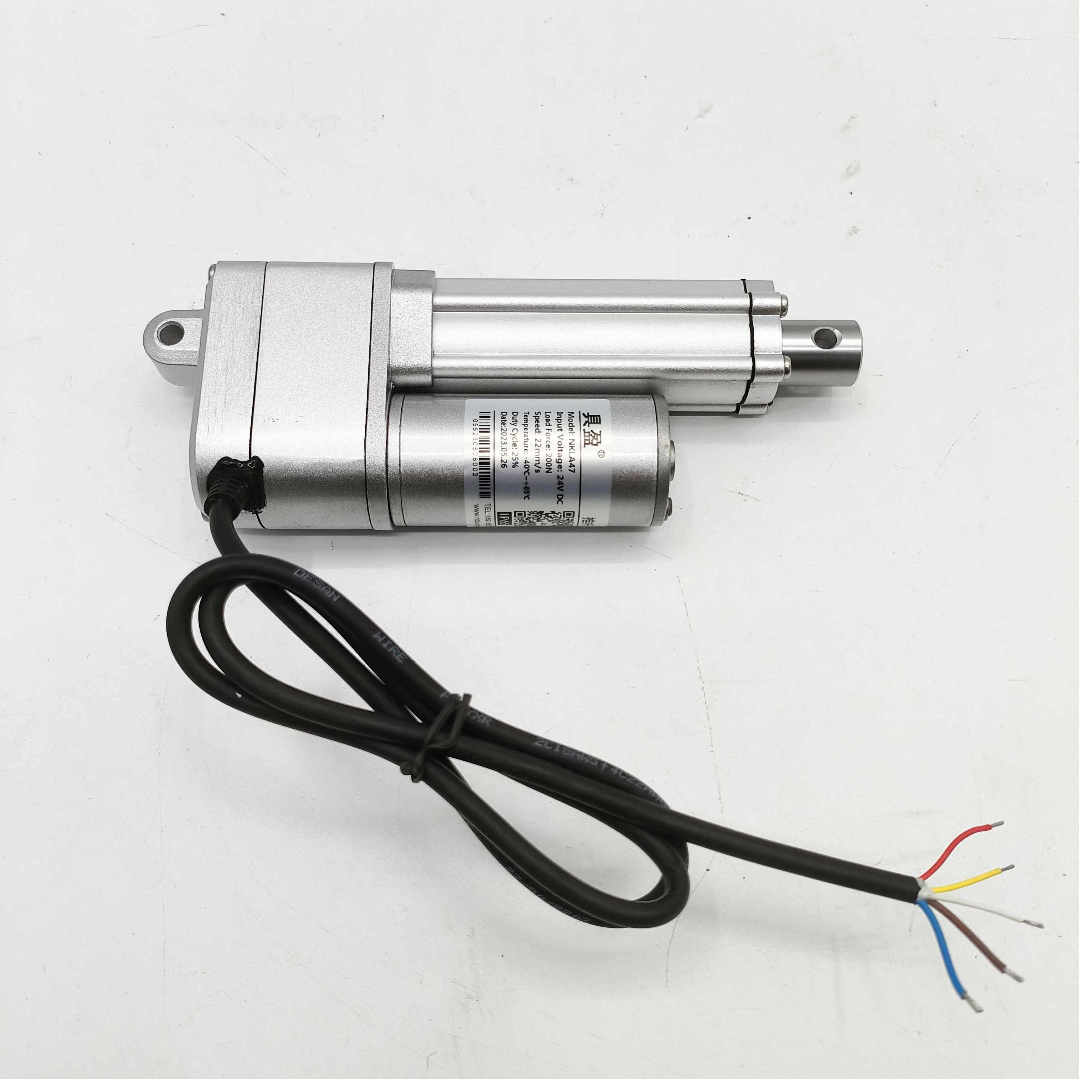 dc 12v linear actuator 100mm internal limit switch mini micro 24v  4mm/s 150n electric linear actuator lift motor actuator