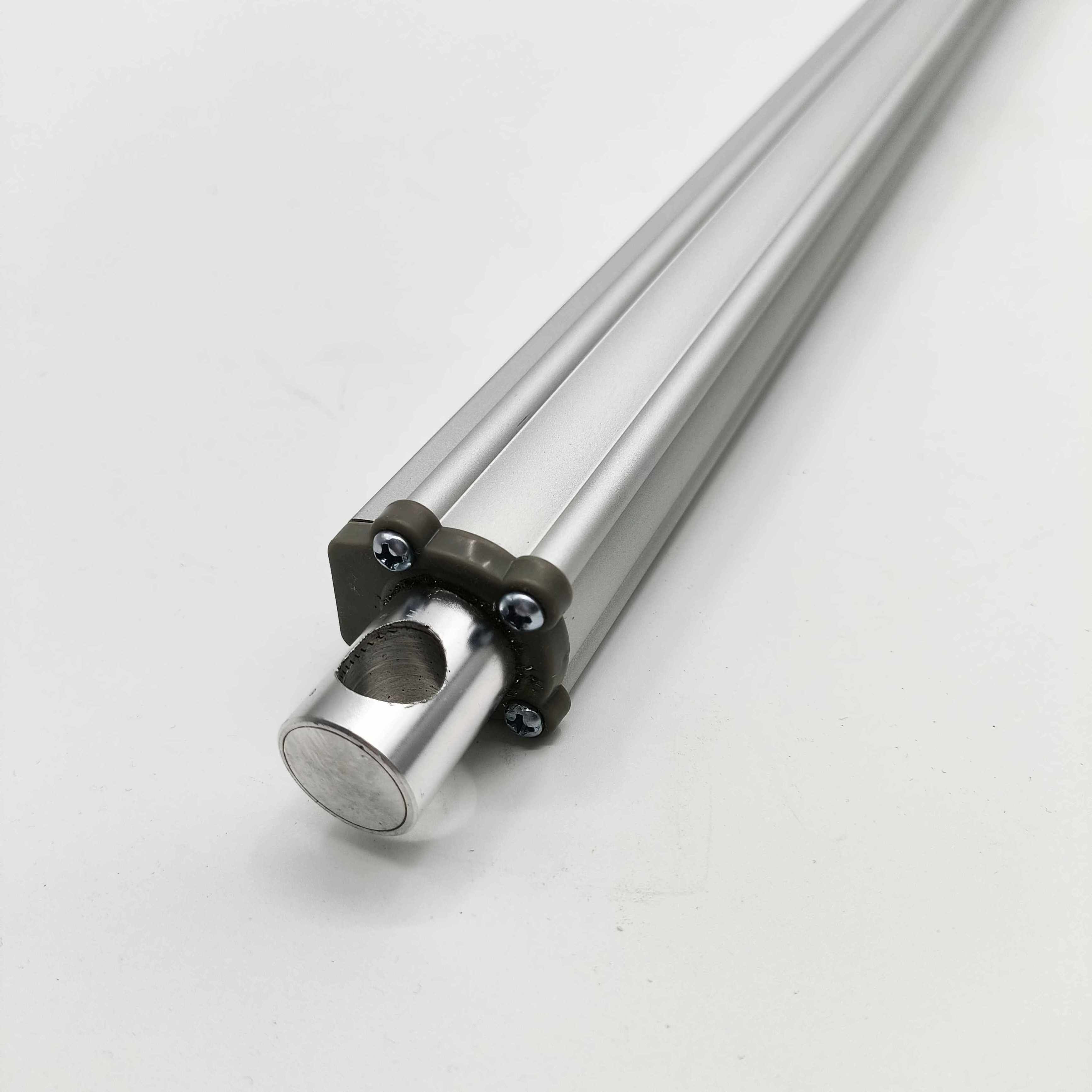 ip65 stainless steel rod high force brush dc motor 24v 12v durable stroke electric linear actuator for robotics solar tracking