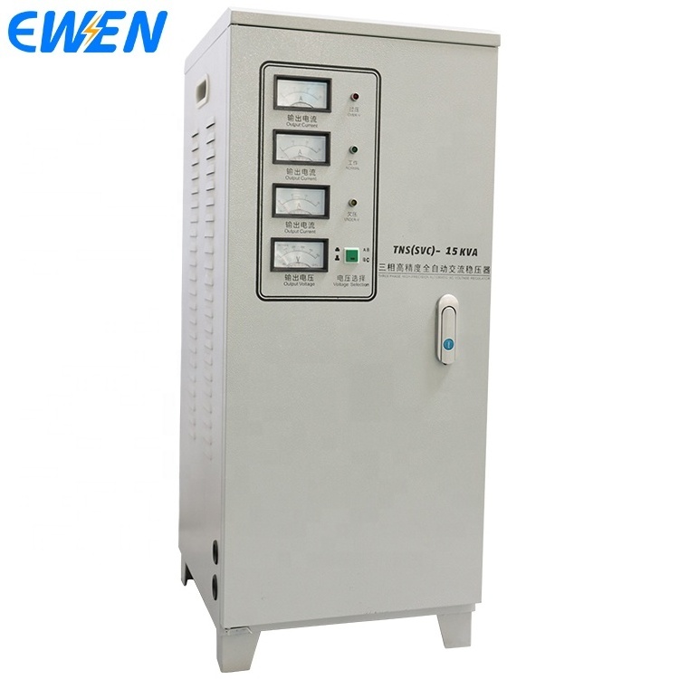 15KVA Three Phase SVC Automatic Voltage Stabilizer For Water Pump