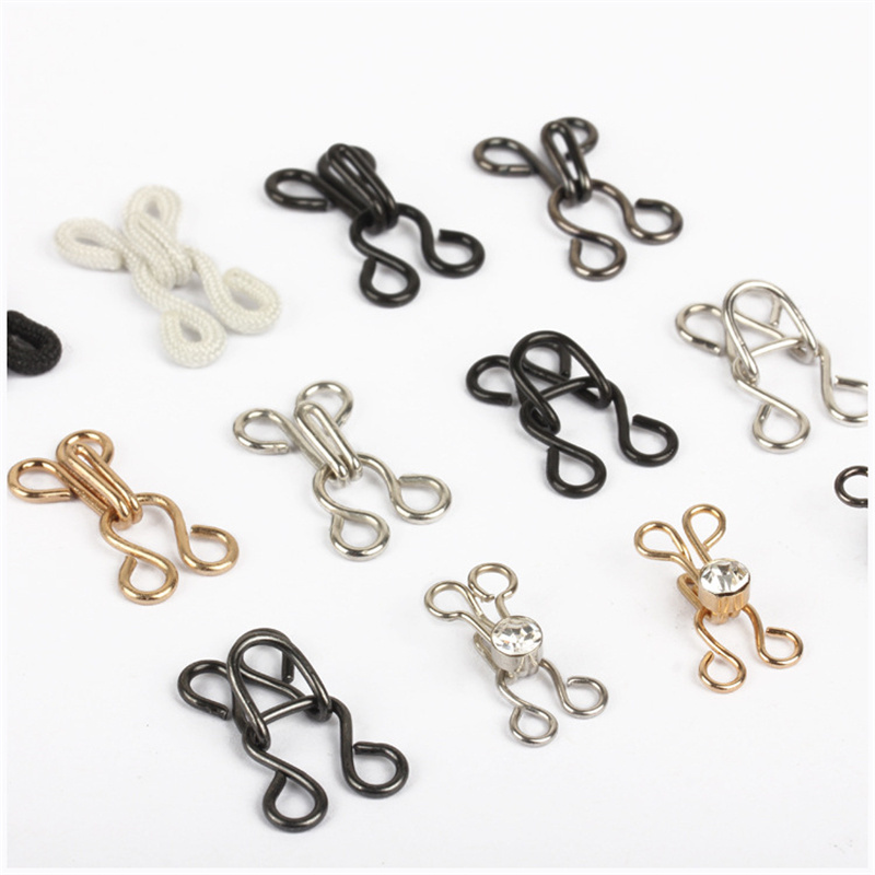 Underwear Accessories Sewing Hooks and Eyes Closure for Bra and Clothing