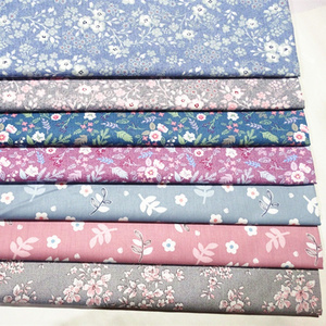 Garment fabric 1.6 meters wide 100% cotton printed heavy twill  printing fabric for baby