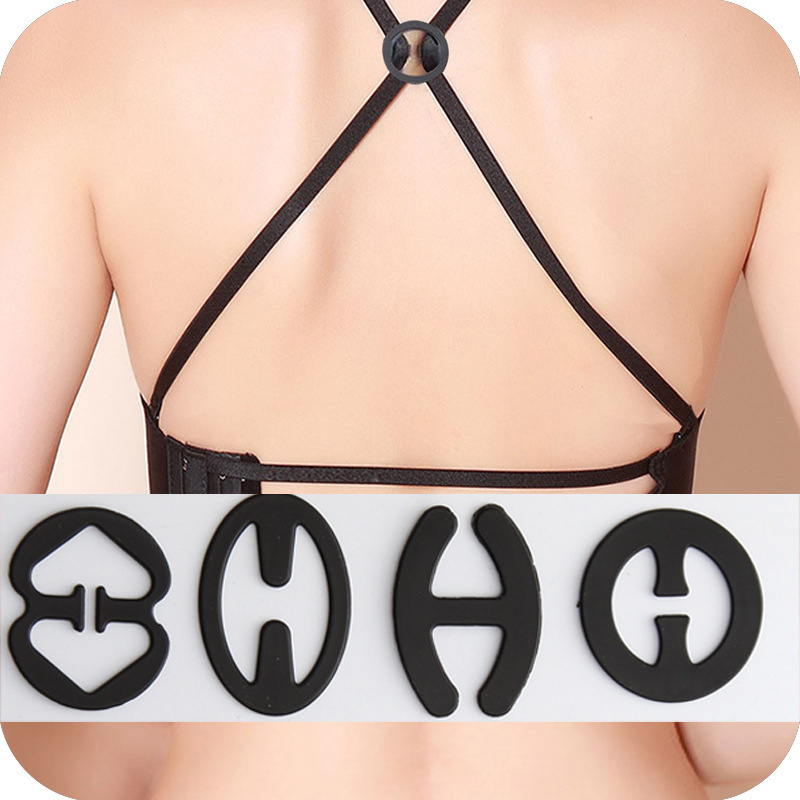 Hot Sale Underwear Fasteners Popular Shadow Fashion Bra Buckles Strap Holders Invisible Bra Clips