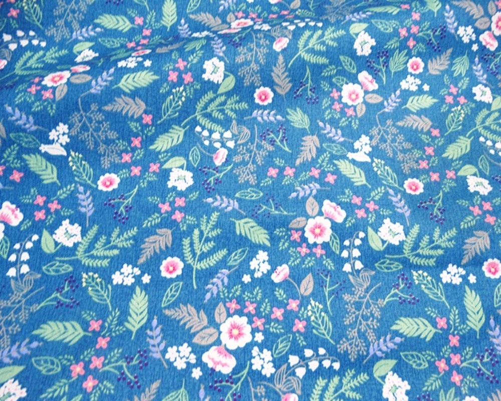 Garment fabric 1.6 meters wide 100% cotton printed heavy twill  printing fabric for baby