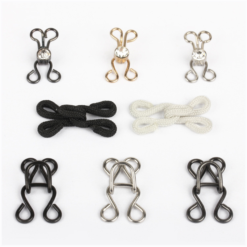 Underwear Accessories Sewing Hooks and Eyes Closure for Bra and Clothing