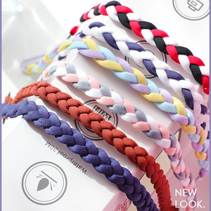 Wholesale Underwear Accessories Fancy Candy Color Nylon Bra Strap with nylon coated G-hook