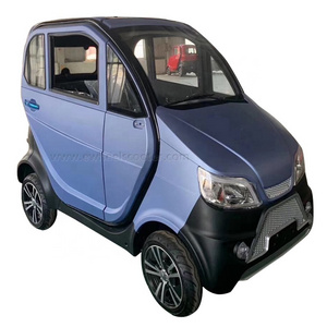 hot sale cheap high quality 4 12 inch wheels closed cabin low speed sidecar automatic mini electric car