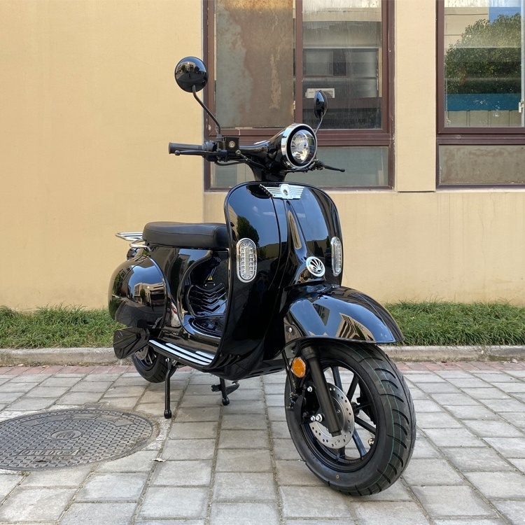 EEC Euro 5 Classical Style Electric Scooter For Adults With Two Seat 72V40AH Lithium Battery