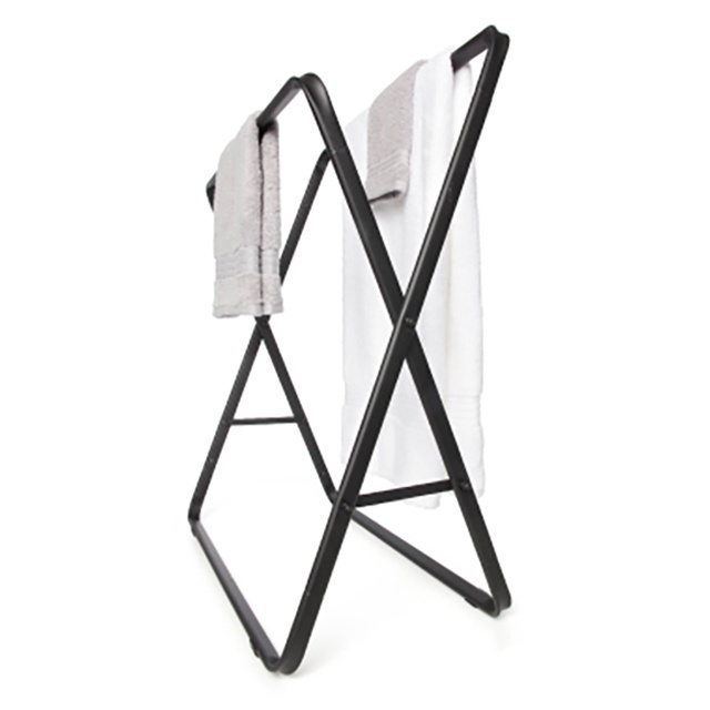 High Quality Durable Stainless Steel Towel Hanging Rack for Household Bathroom and Hotel Use