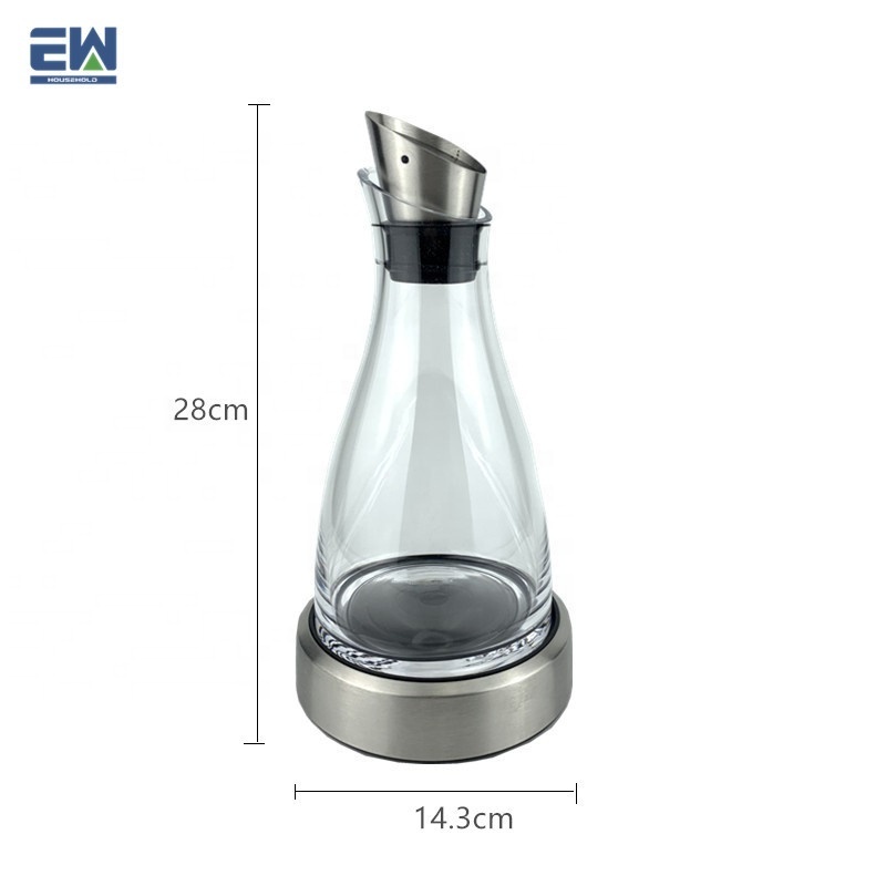 Household Carafe & Mug Warmer Drinking Glassware Water Cooling Pitcher with Cold Ice Pad Coffee Carafe for Home Use