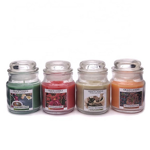 D08T Wholesale cheap price 2.8oz yankee style mini soy wax scented candles for home decoration as birthday gift