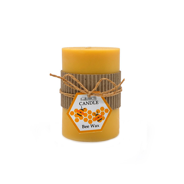 Private label aromatherapy bee wax candle