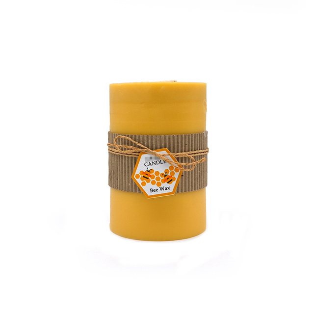 Private label aromatherapy bee wax candle