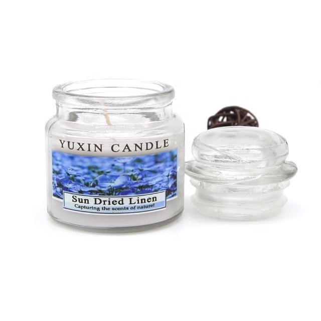 D08T Small size yankee style aroma scented candle wholesale