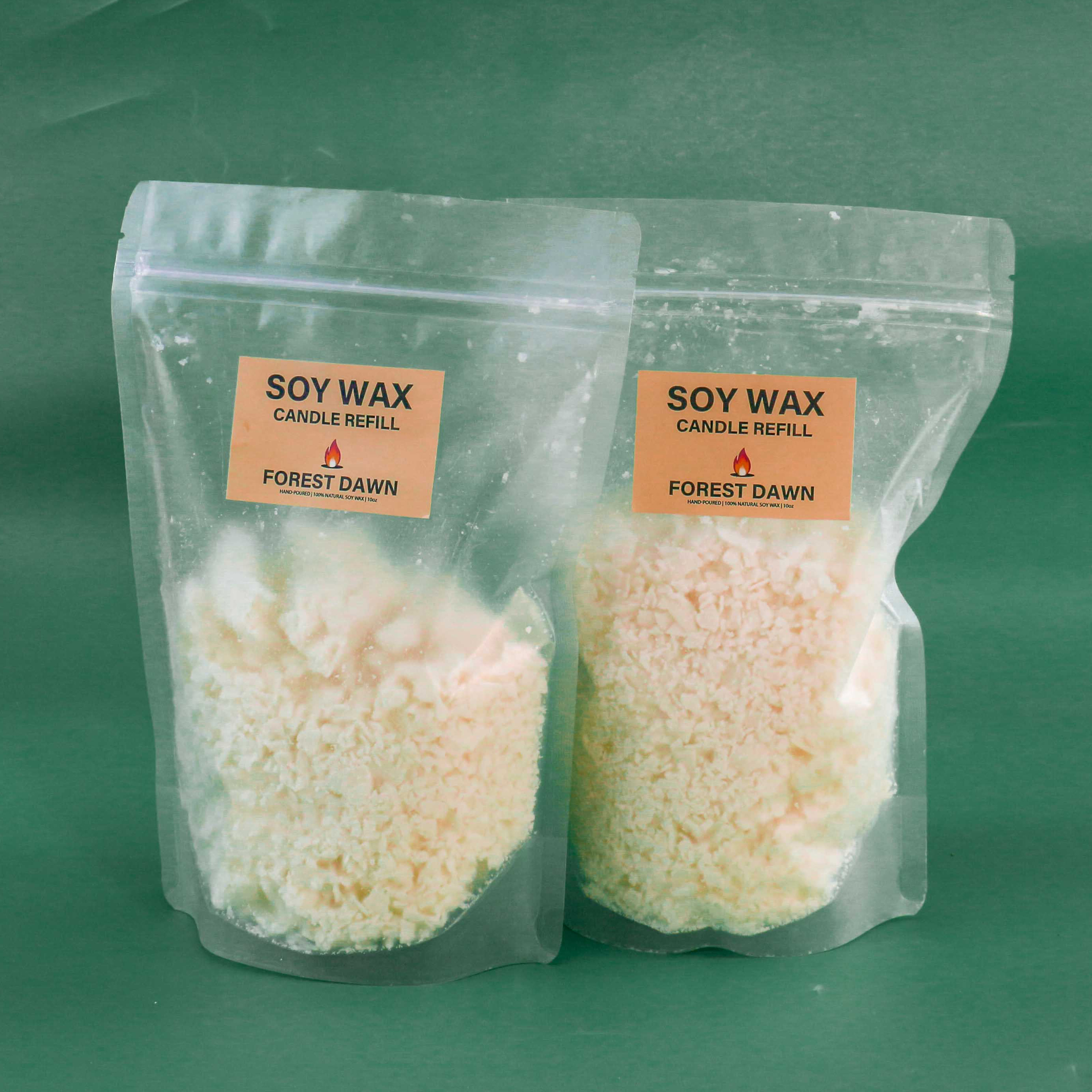 Candle refill can be heated in the microwave, making it easy to carry. Both soy wax and paraffin wax are suitable for use