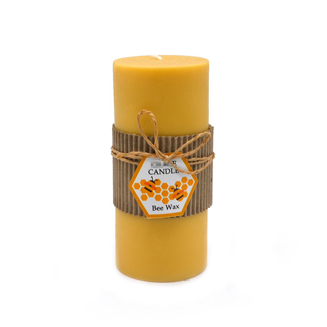 Private label aromatherapy bee wax candle