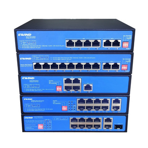 CCTV System Managed Poe Switch 100m Ethernet Switch For HUAWEI IP Camera/Wireless AP AI Smart Switch