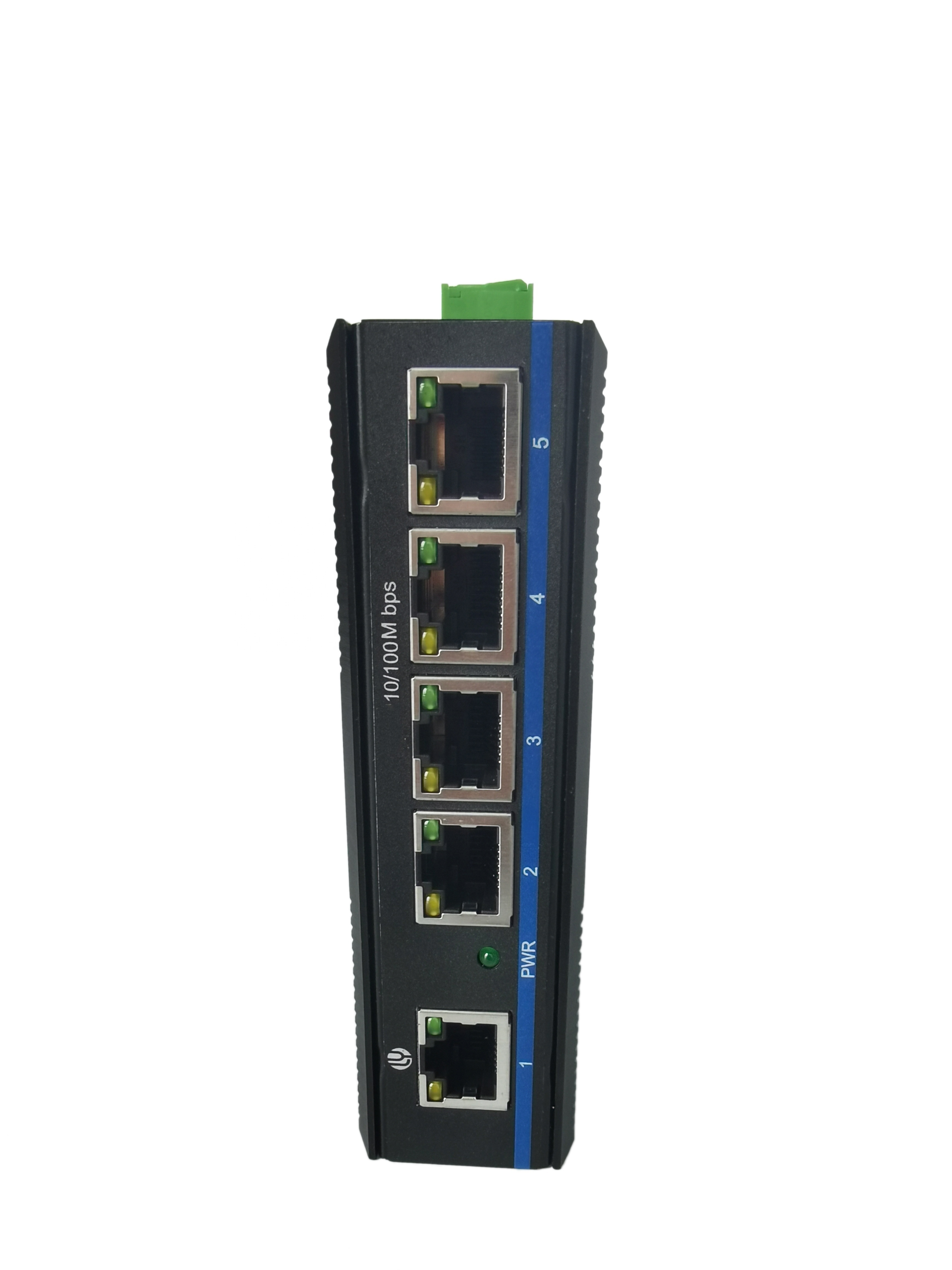 Factory Wholesale Unmanaged DIN Rail 5 port Industrial Ethernet POE Switch for CCTV Project