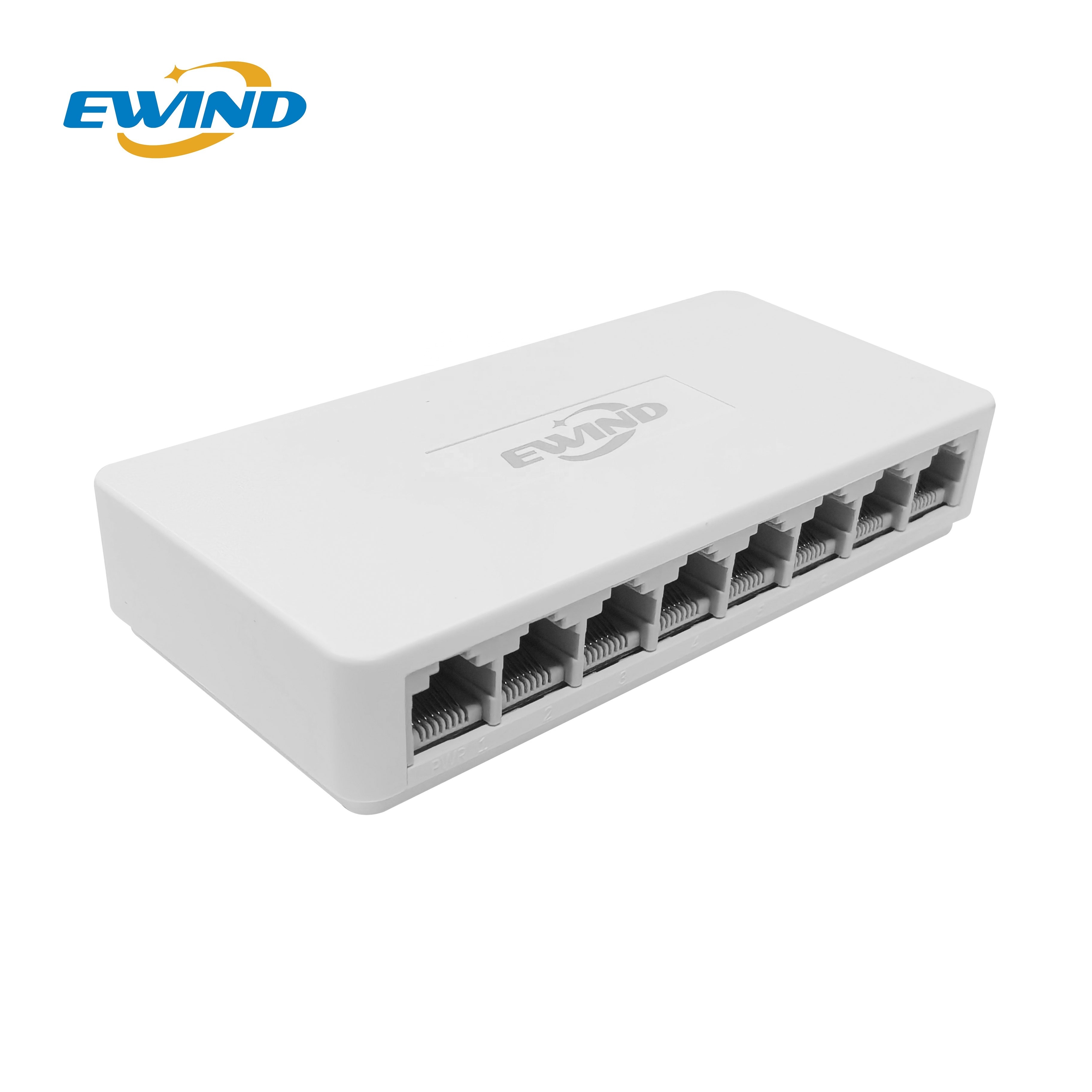 Ethernet Switch 5/8 Ports Desktop Gigabit Network Switch 10/100/1000Mbps Adapter Fast RJ45 Ethernet Switch Auto MDI/MDIX