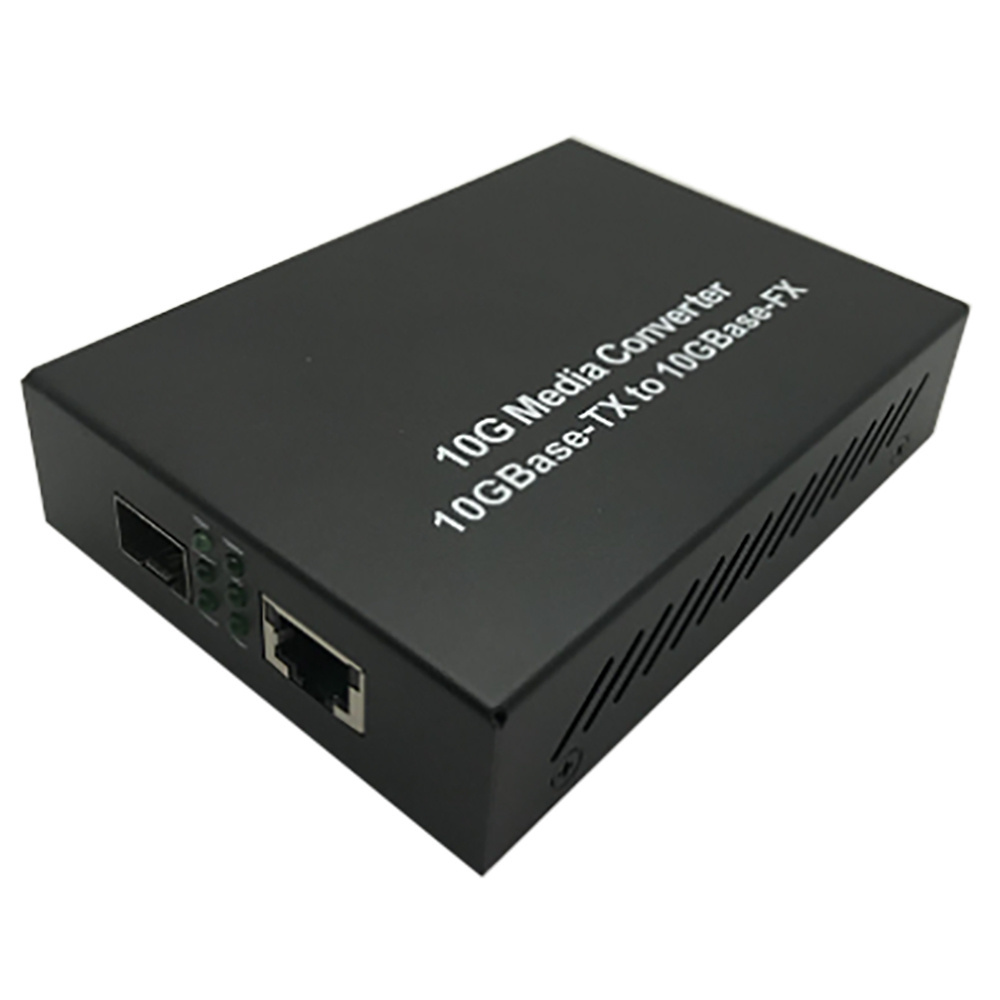 1G/2.5G/5G/10G SFP Ethernet Media Converter  Managed  Network Media Converter Desktop and Wall-mountable