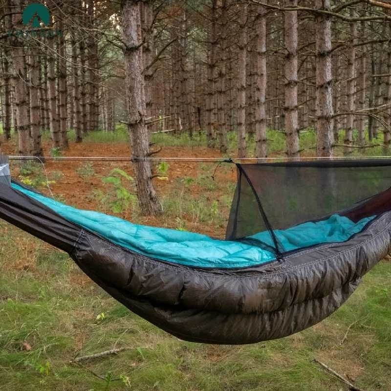 EWINSUN Camping Hammock - Portable Hammock Camping Accessories Gear for Outdoor Indoor Adult Kids