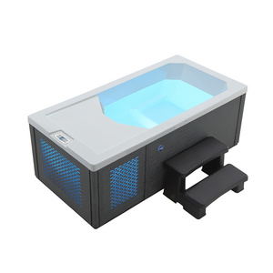 High Quality Outdoor Acrylic Athlete Ice Bath tub Chiller Soaking Cold Plunge SPA Tub