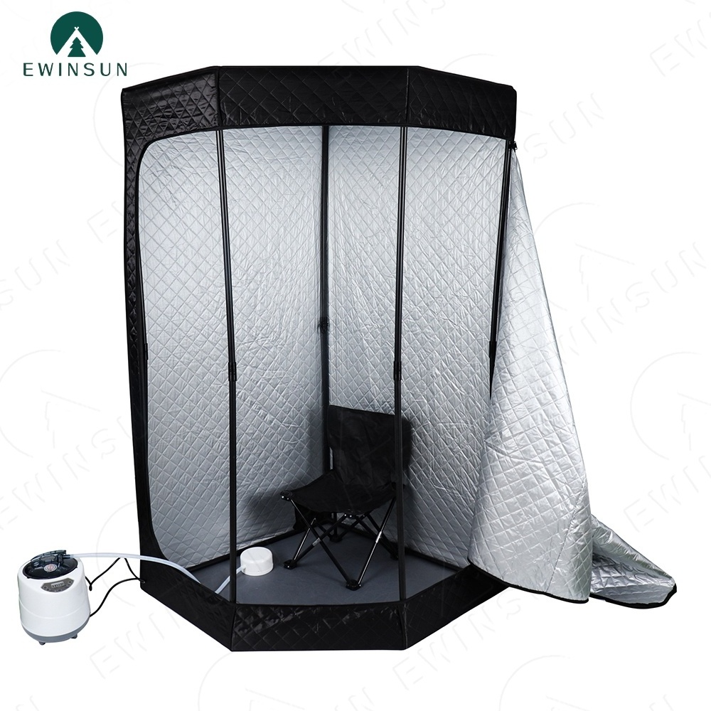 Hot Sale Home Use Portable Steam Sauna Tent Full Body Steam Sauna With 3L Sauna Heater