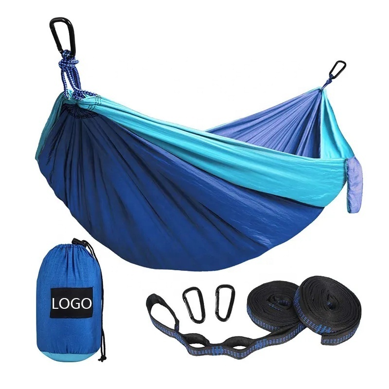 Hot sale Double and Single hammock tent outdoor waterproof sleeping Travel portable Camping Hammock