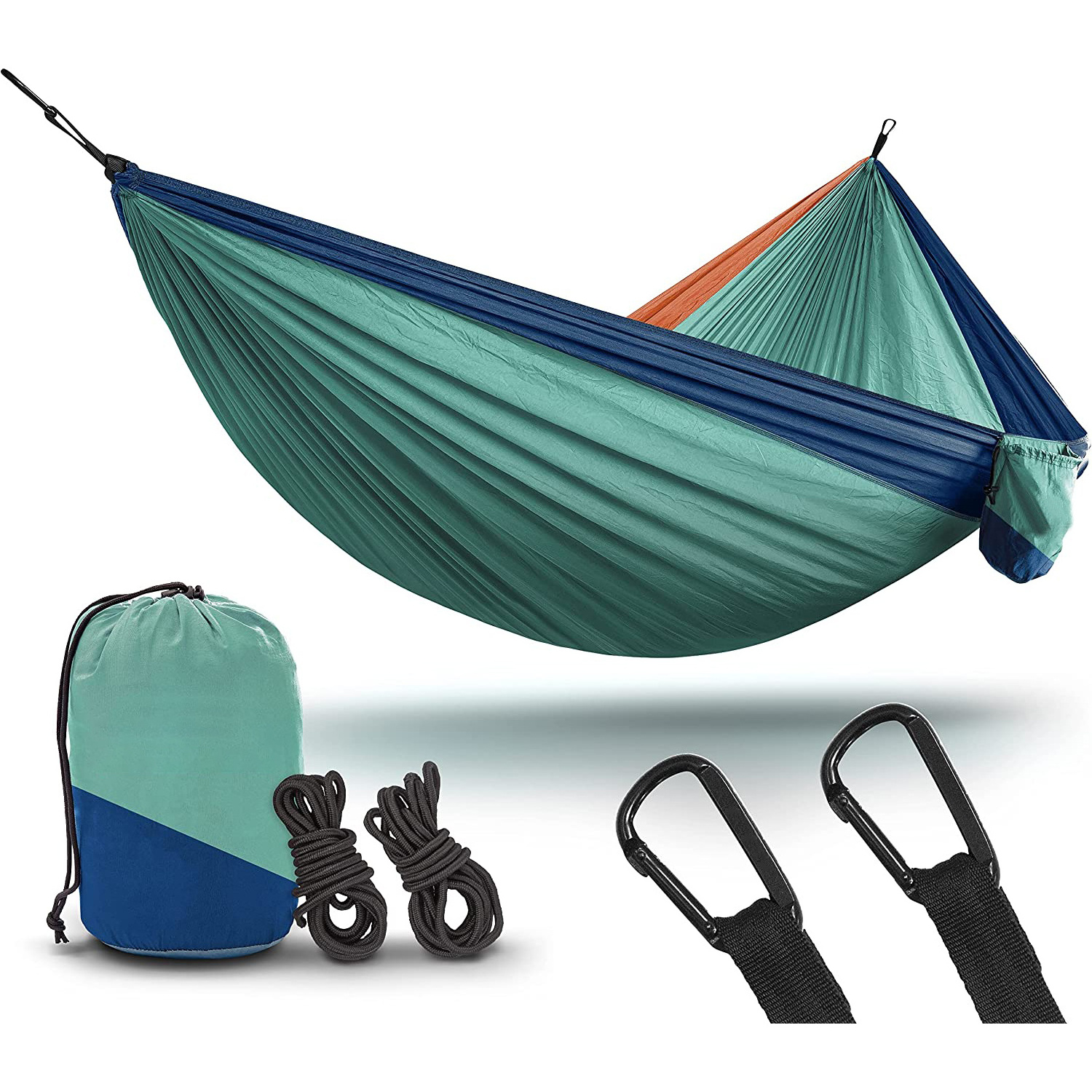 EWINSUN Ultra-Light Travel Camping Hammock Pop-up Bug Net Hammock 300kg Load Capacity Nylon for Outdoor Backpacking Hiking