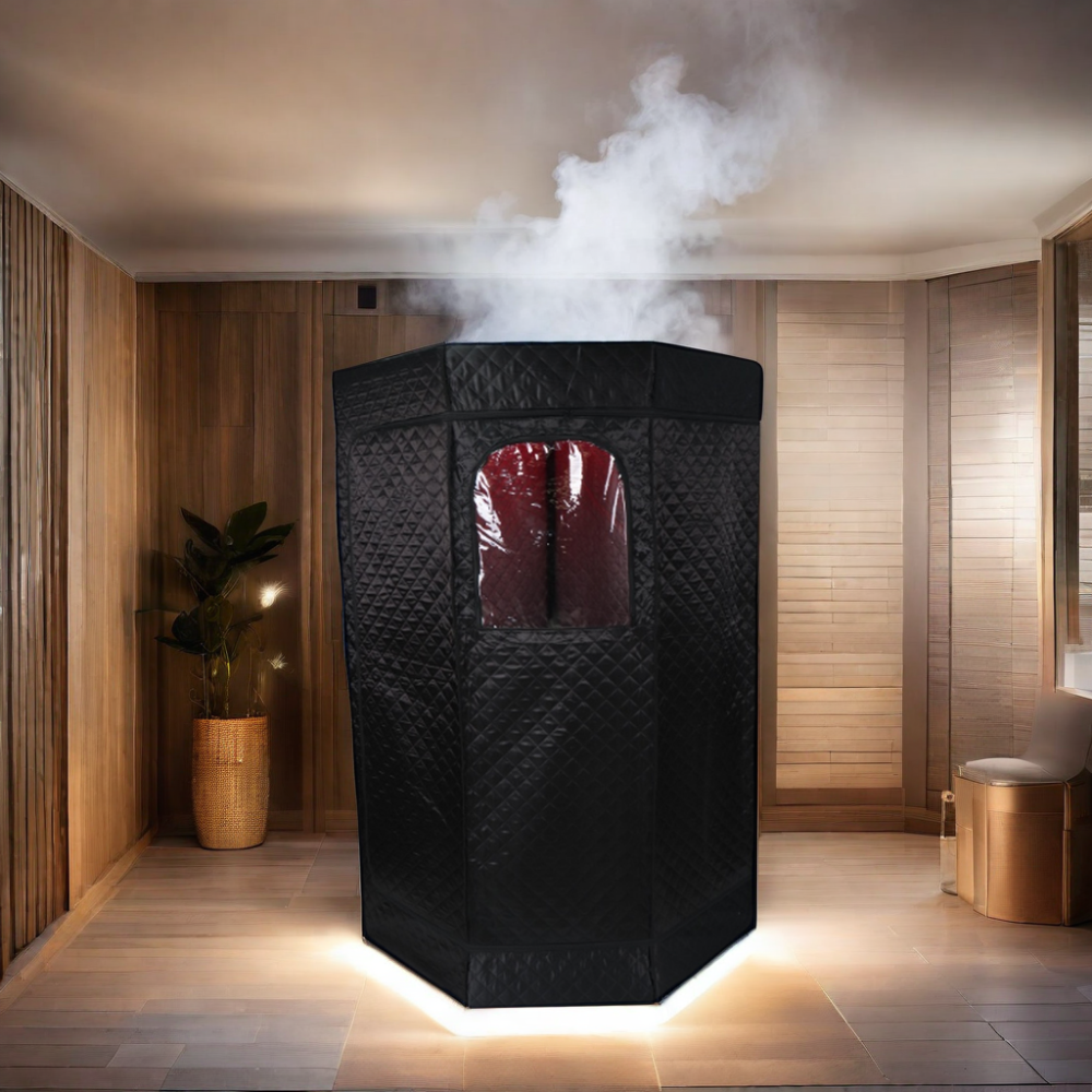 Hot Sale Home Use Portable Steam Sauna Tent Full Body Steam Sauna With 3L Sauna Heater