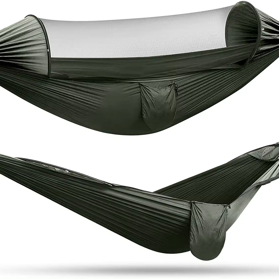 EWINSUN Active Outdoor Camping Hammock - Double Hammock for Adults Portable Hammock Tent for Camping, Travel, Backpacking