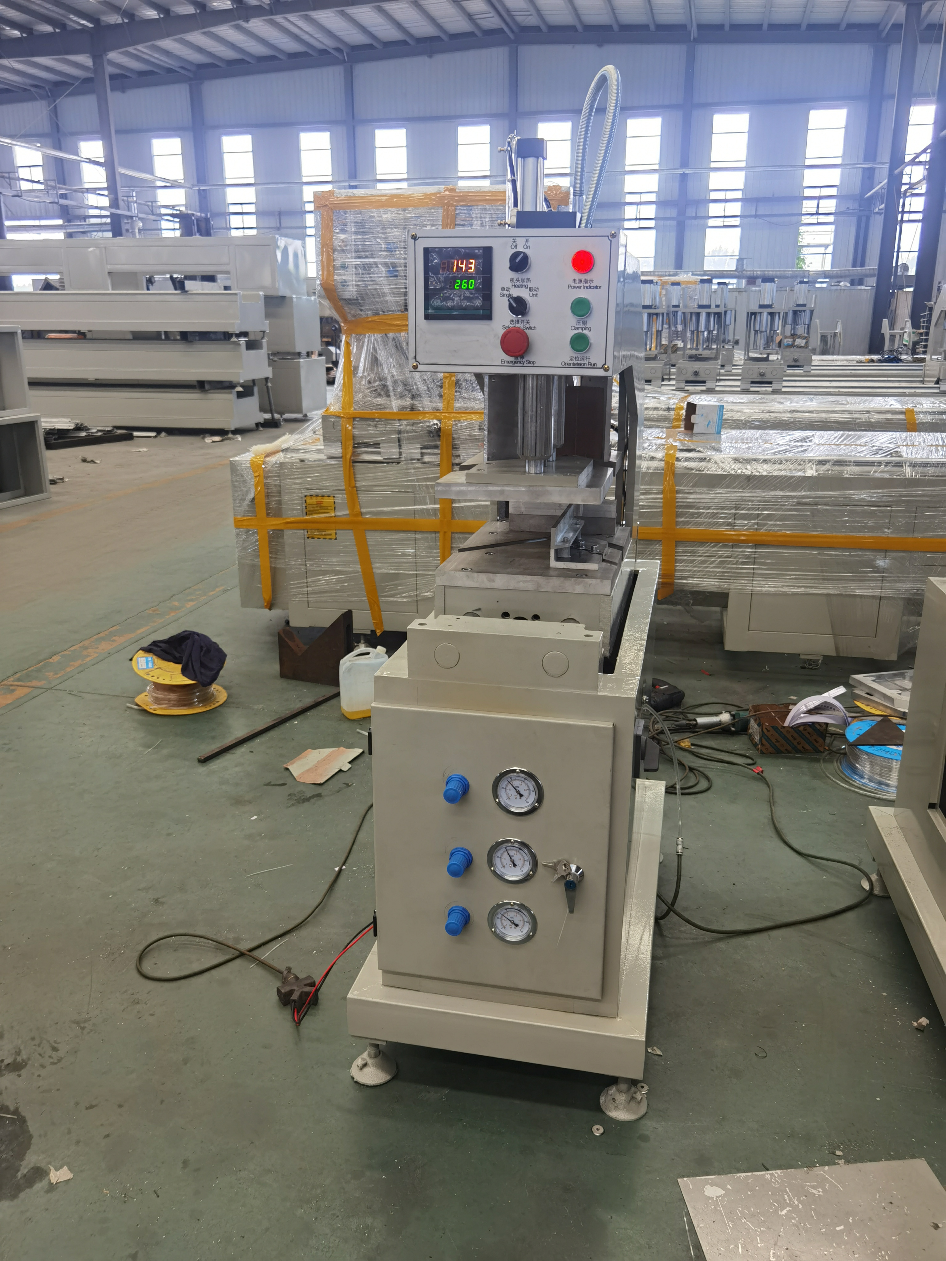 Pvc Welding Machine Easy to Operate Upvc Pvc Welding Equipment Single Head Welding Machine