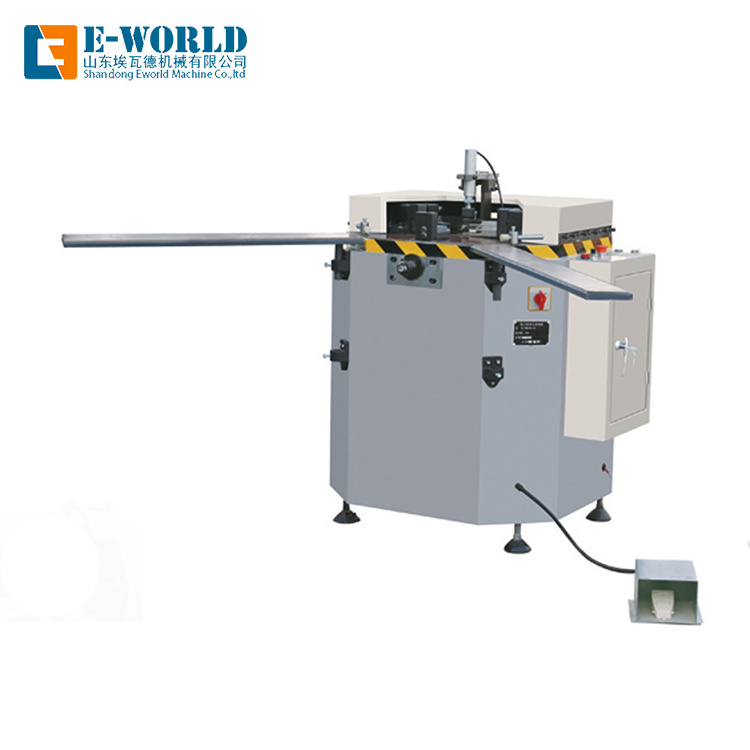 Aluminum window profile combining machine single head aluminum corner crimping machine/window and door making machine