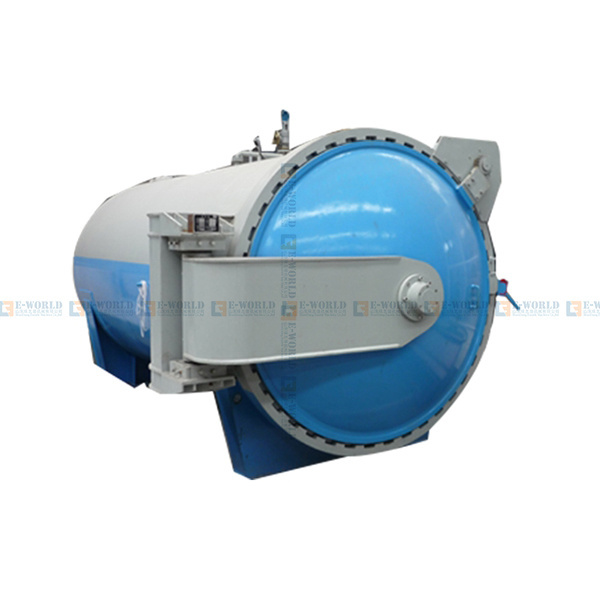 PVB Glass Laminating Autoclave  Electric Heating Full Automation Laminated Glass Autoclave