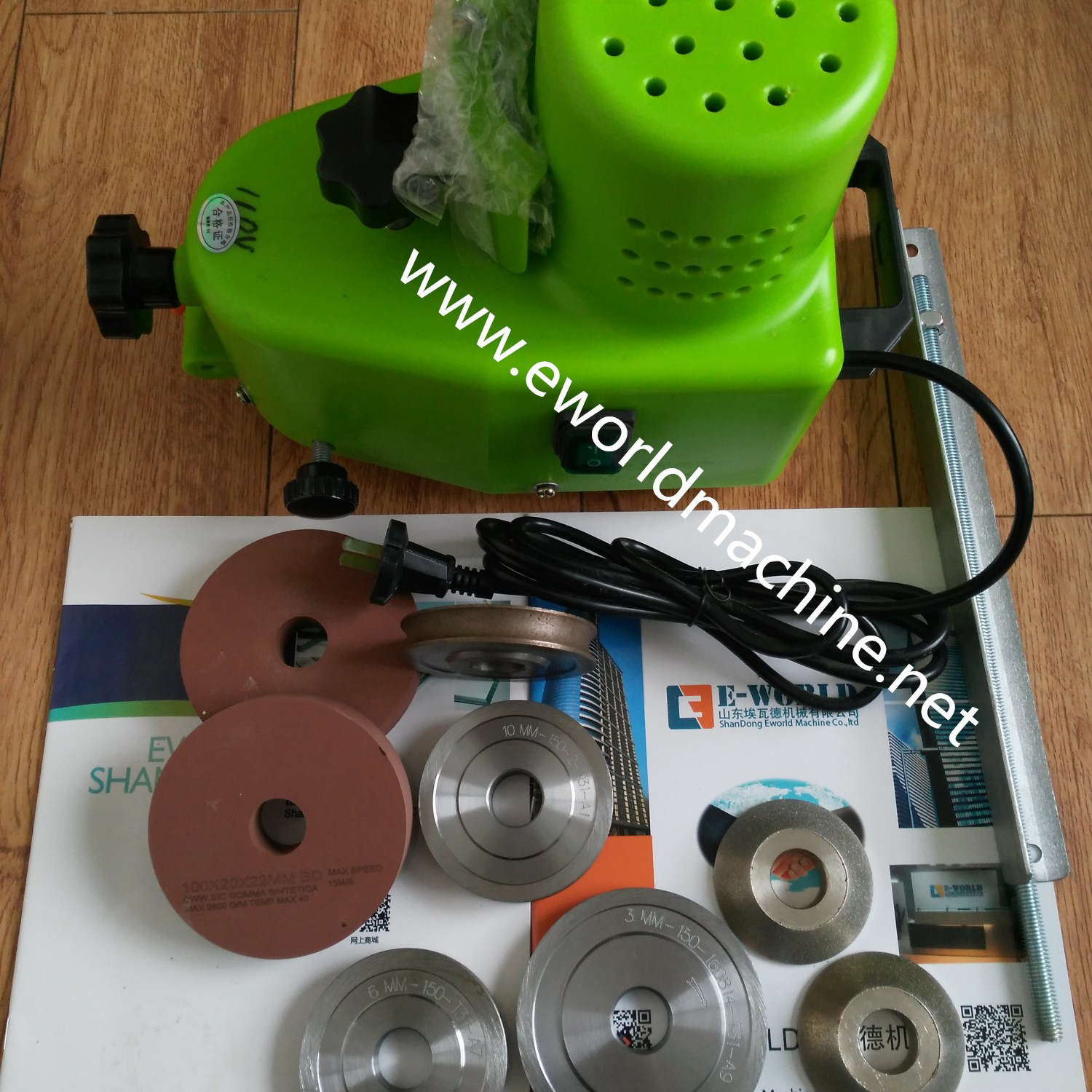 Portable Glass Grinder Beveling Polishing Machine