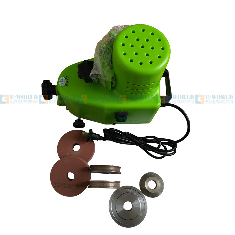 Portable Manual Small Mini Glass Edging Polishing Beveling Grinding Machine