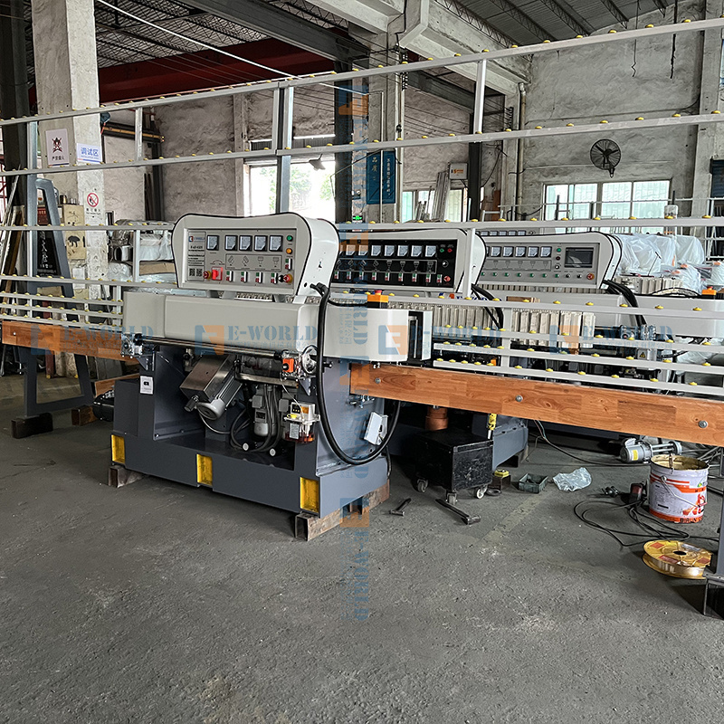 Straight Line Glass Edging Machine Straight Line Glass Edger