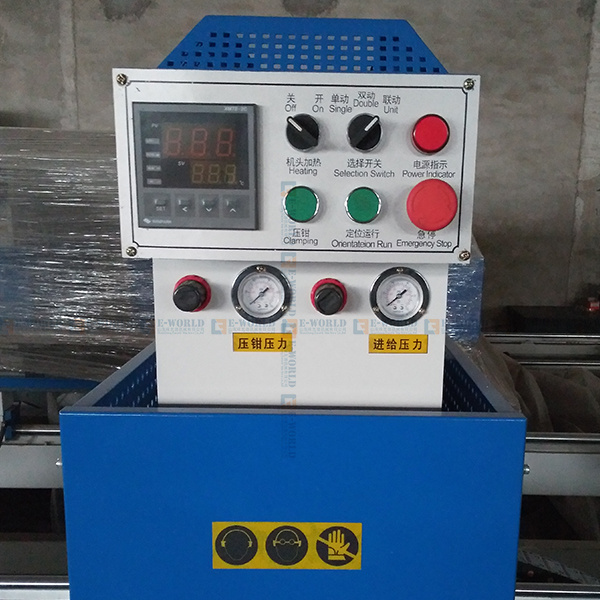 Three Head PVC Profile Seamless Welding Machinery/UPVC Window Seamless Welder Machine Price