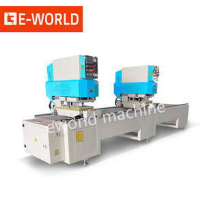 PVC/UPVC Window Double Head Seamless Welding Machine For Plastic Windows Frame