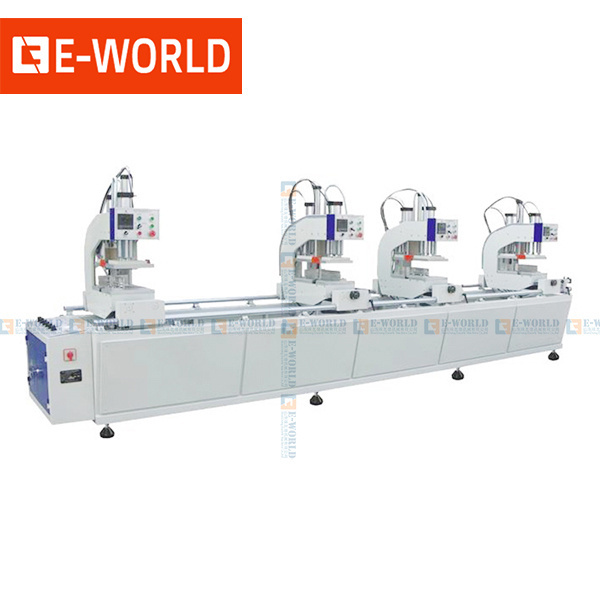 Four head Two sides Upvc Window Door Seamless Welding Machine