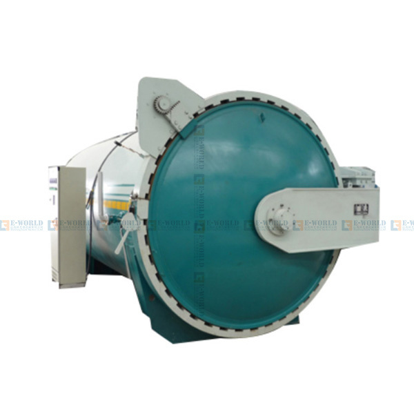 PVB Glass Laminating Autoclave  Electric Heating Full Automation Laminated Glass Autoclave