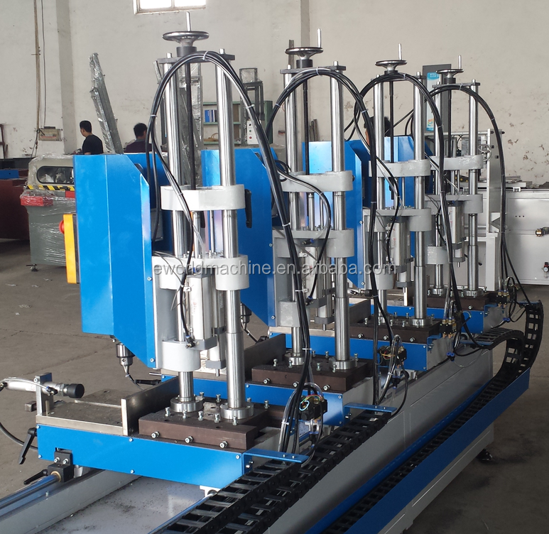 4 Head Multi Combination Drilling Machine For Aluminum Profile