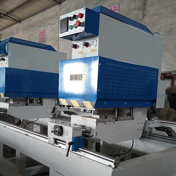 Three Head PVC Profile Seamless Welding Machinery/UPVC Window Seamless Welder Machine Price