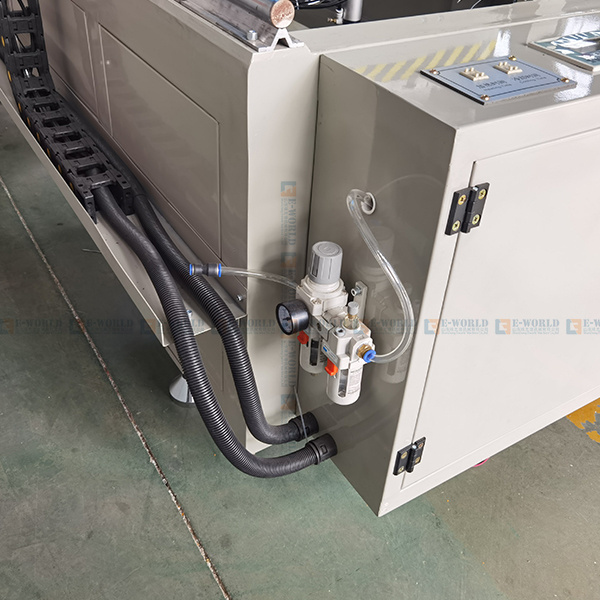 PVC/UPVC Window Double Head Seamless Welding Machine For Plastic Windows Frame