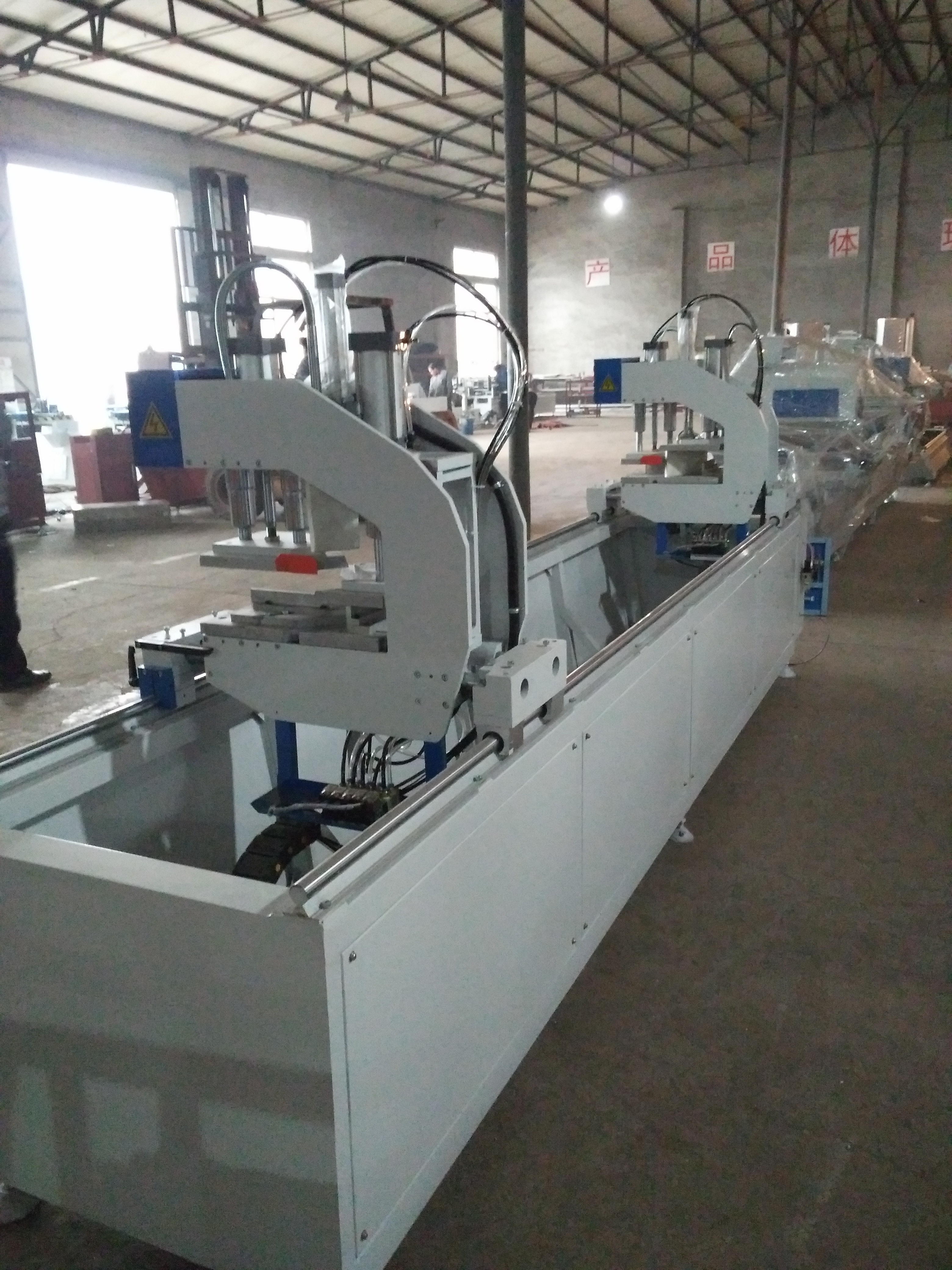 Double Head Welding UPVC window making Machines