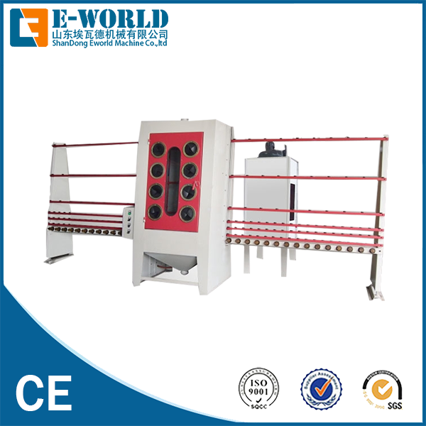 Manual glass sandblasting making machine from eworld machine