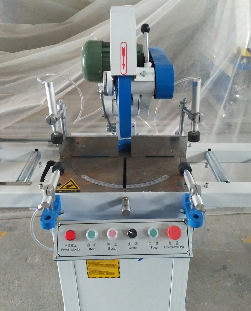 Single Head Cutting Saw Aluminum Window Machine